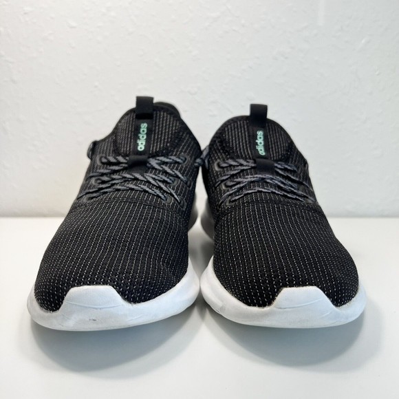 adidas Women's Cloudfoam Pure Running Shoe Black/Grey/Grey Size 10 - Picture 3 of 9